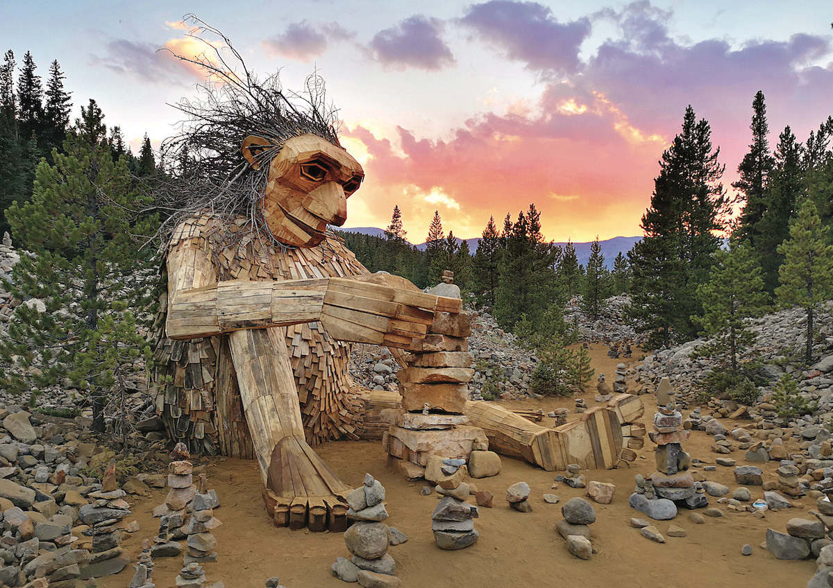 Troll Eating Rocks Turn trash into trolls! | God's World News