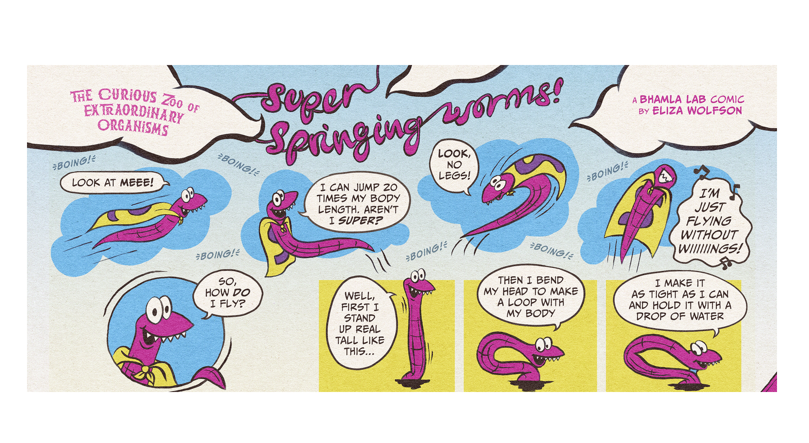 Worm Webcomic Rime Learn science with comics. | God's World News