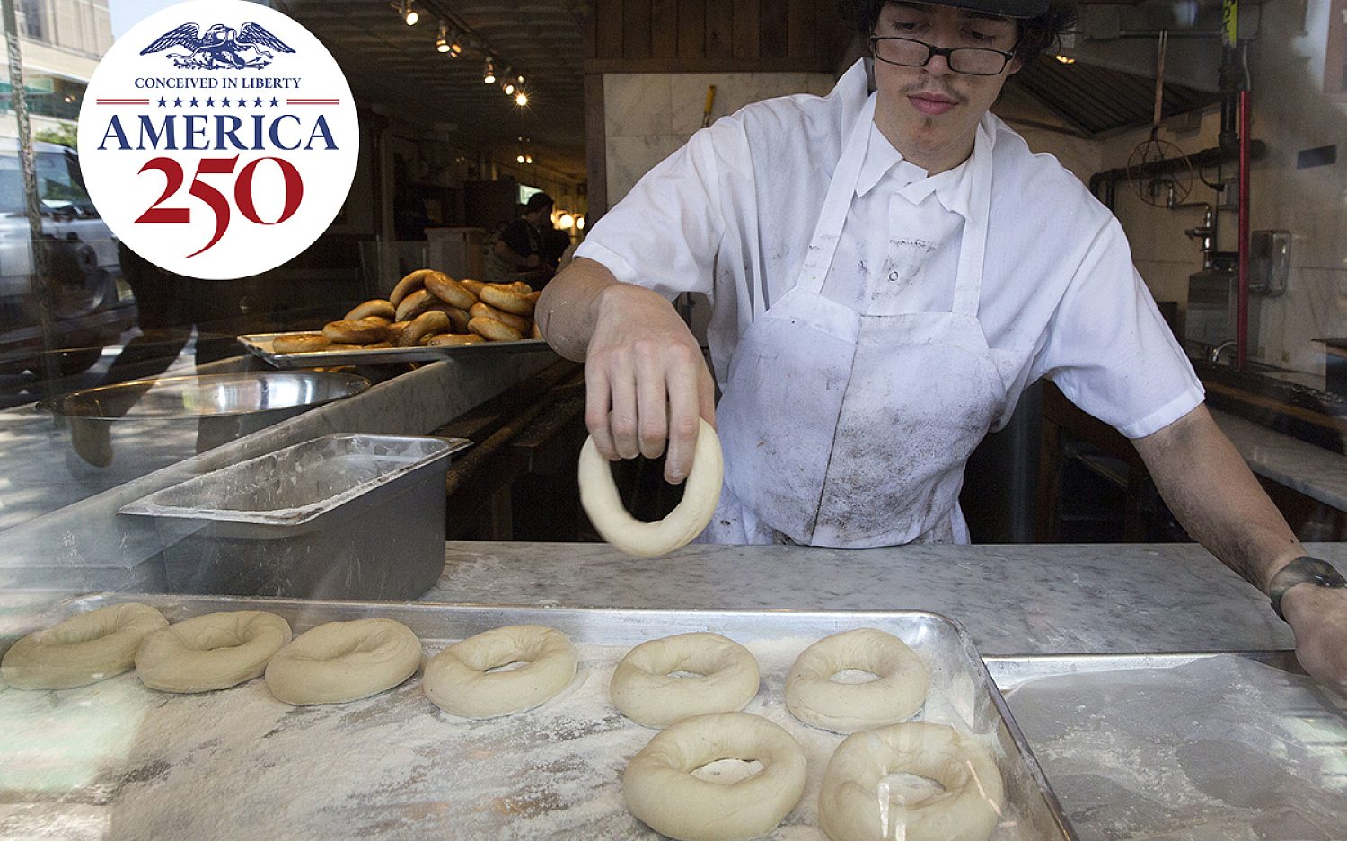 1 bagels AP with logo