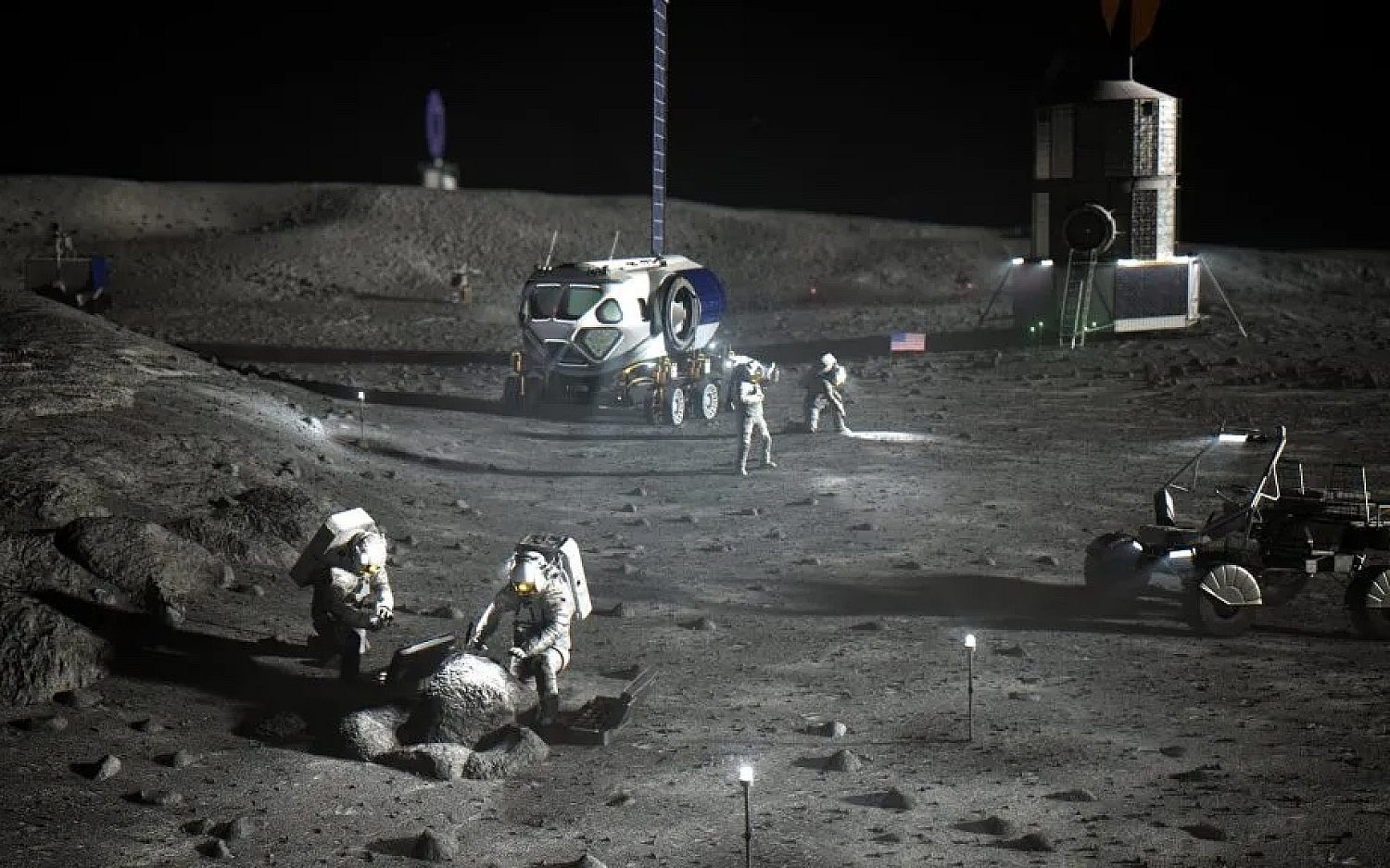 2 moon camp NASA