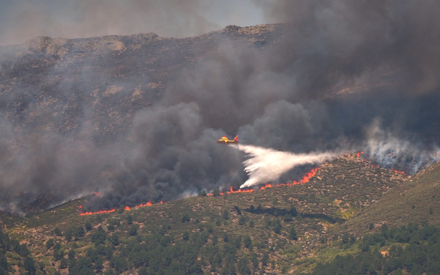 T3 Spain France wildfires