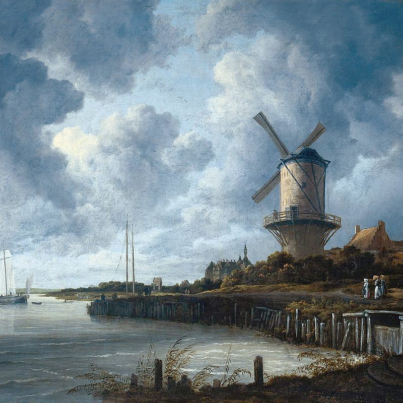 1 dutch windmillspublic domain