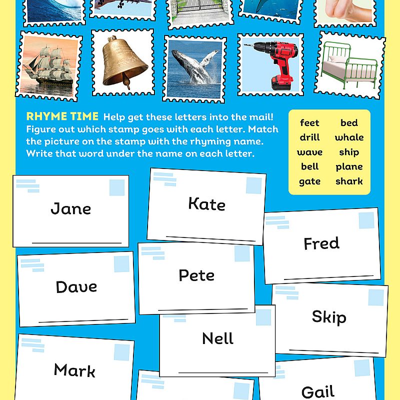 God's World News | Stamp Matching